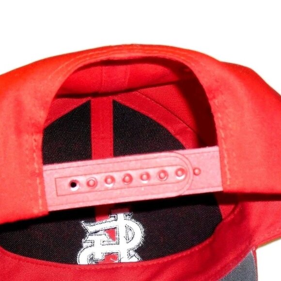 St. Louis Cardinals 90s Vintage Mens Snapback hat New Tags Grey Underbill Mlb - Picture 4 of 4